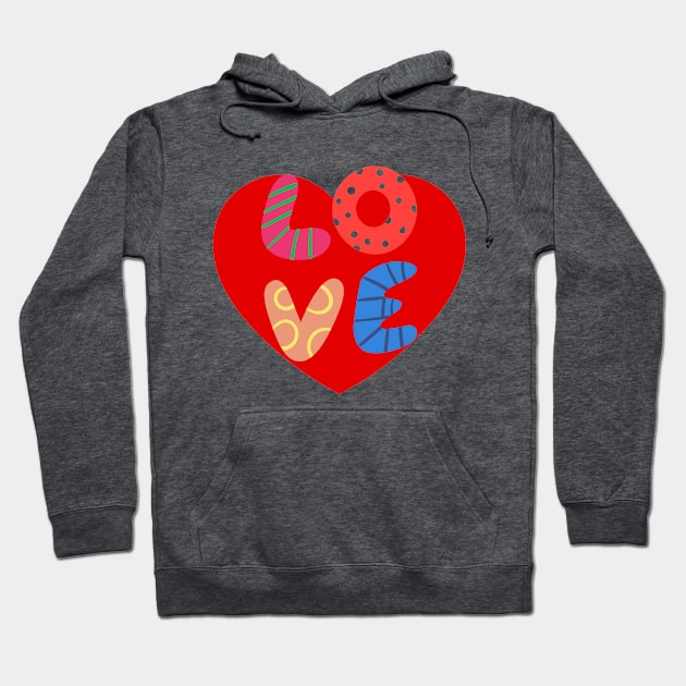 Funky Love Hoodie by ShubShank